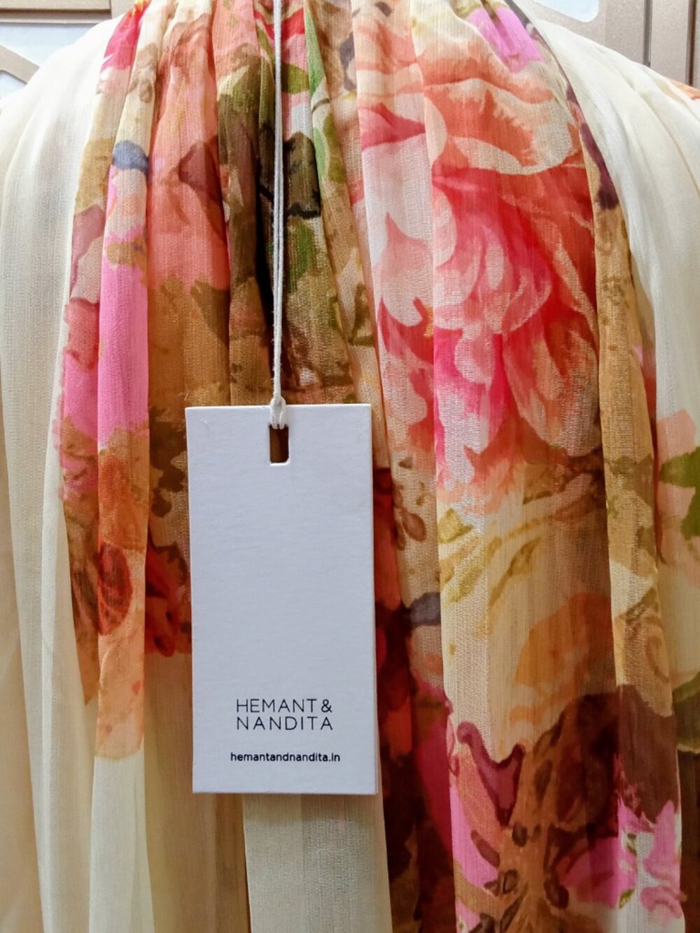 Hemant and Nandita Anah Long Kaftan NWT - Picture 6 of 7